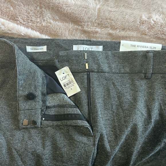 NWT LOFT Riviera Slim Cropped Pants - Picture 3 of 10